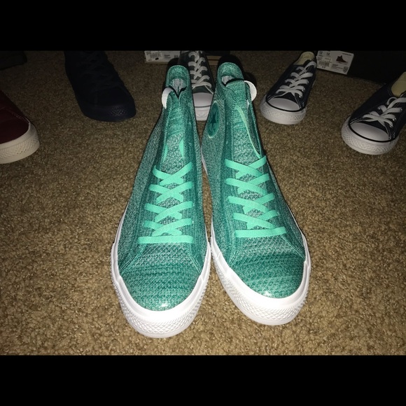 turquoise chucks